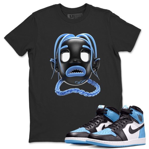 Goosebumps Boy Unisex Short Sleeve T-Shirt - Sneaker Shirt To Match 1s UNC University Blue Jezsport.com