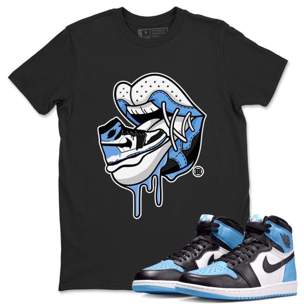 Sneaker Addiction 2 Unisex Short Sleeve T-Shirt - Sneaker Shirt To Match 1s UNC University Blue Jezsport.com