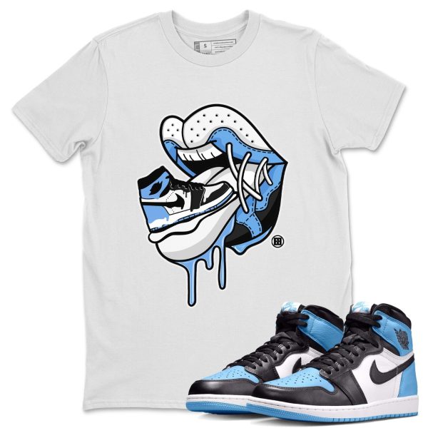 Sneaker Addiction 2 Unisex Short Sleeve T-Shirt - Sneaker Shirt To Match 1s UNC University Blue Jezsport.com