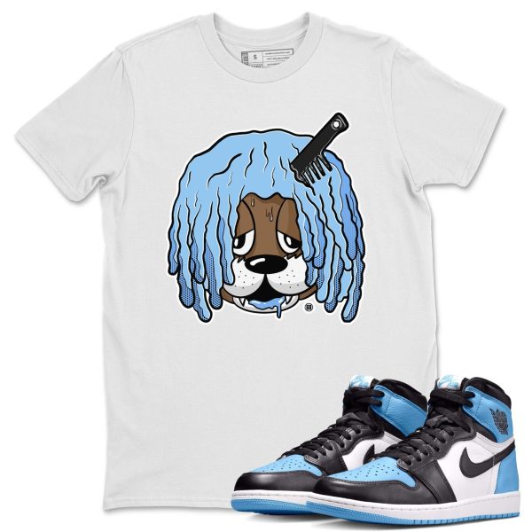 Impatient Bear Unisex Short Sleeve T-Shirt - Sneaker Shirt To Match 1s UNC University Blue Jezsport.com