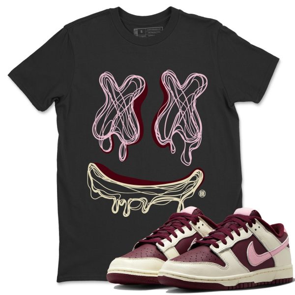 Smile Doodle Unisex Short Sleeve T-Shirt - Sneaker Shirt To Match Dunks Valentines Day Jezsport.com