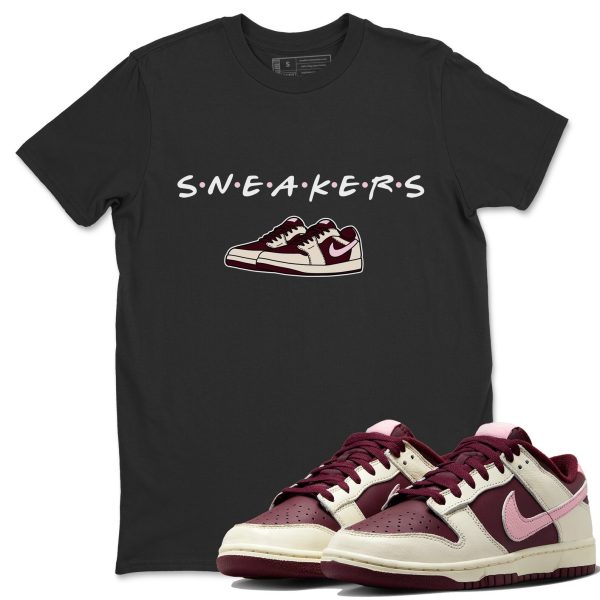 Sneakers Unisex Short Sleeve T-Shirt - Sneaker Shirt To Match Dunks Valentines Day Jezsport.com