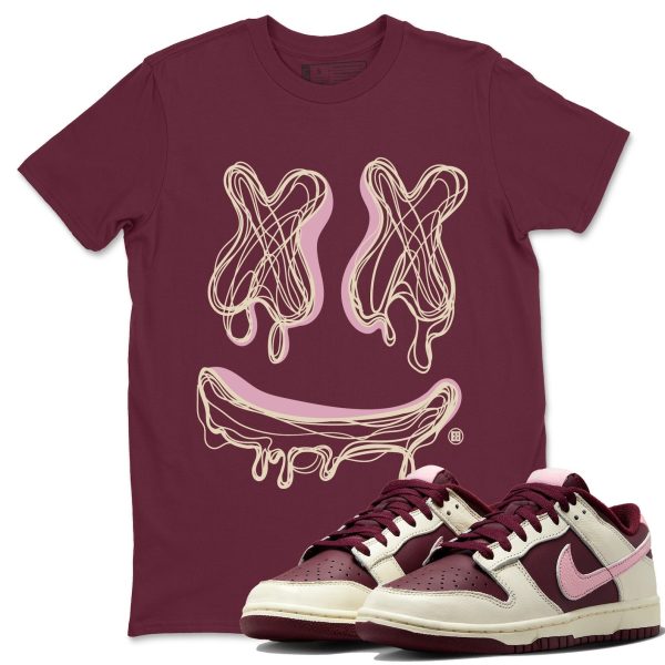 Smile Doodle Unisex Short Sleeve T-Shirt - Sneaker Shirt To Match Dunks Valentines Day Jezsport.com