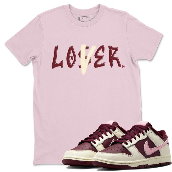 Loser Lover Unisex Crew Neck T-Shirt - Sneaker Shirt To Match Dunks Valentines Day Jezsport.com