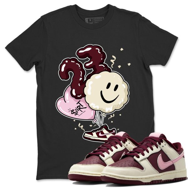 Balloon Unisex Short Sleeve T-Shirt - Sneaker Shirt To Match Dunks Valentines Day Jezsport.com