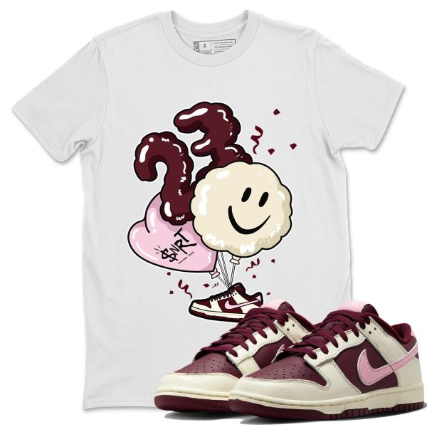 Balloon Unisex Short Sleeve T-Shirt - Sneaker Shirt To Match Dunks Valentines Day Jezsport.com