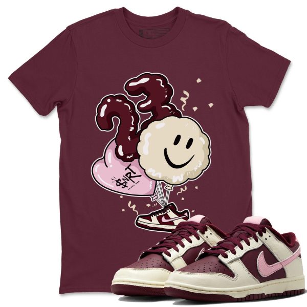 Balloon Unisex Short Sleeve T-Shirt - Sneaker Shirt To Match Dunks Valentines Day Jezsport.com