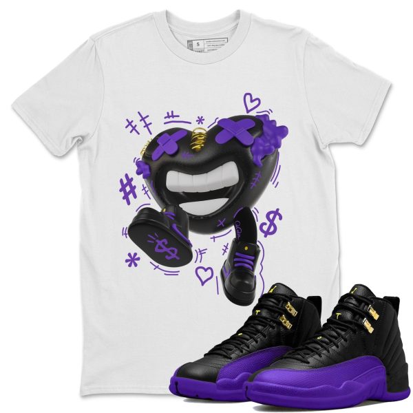 Walk In Love Unisex Crew Neck T-Shirt - Sneaker Shirt To Match 12s Field Purple Jezsport.com