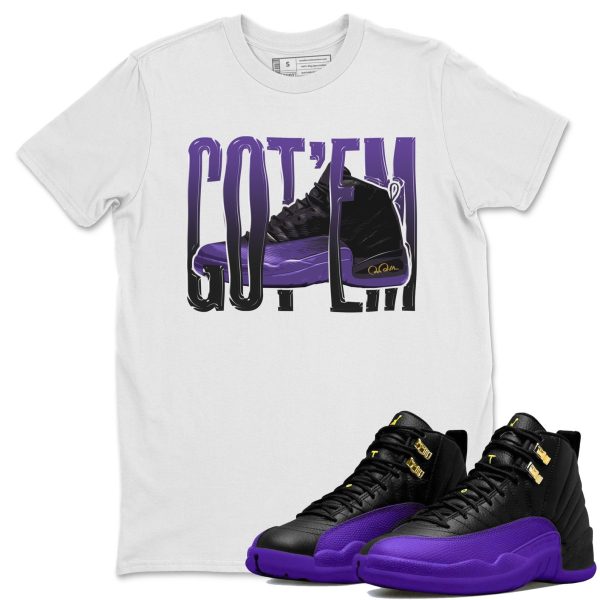 Wiggling Gotem Unisex T-Shirt - Sneaker Shirt To Match 12s Field Purple Jezsport.com