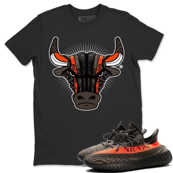 Sneaker Bull Head Unisex Crew Neck T-Shirt - Sneaker Shirt To Match Yeezys 350 Carbon Beluga Jezsport.com