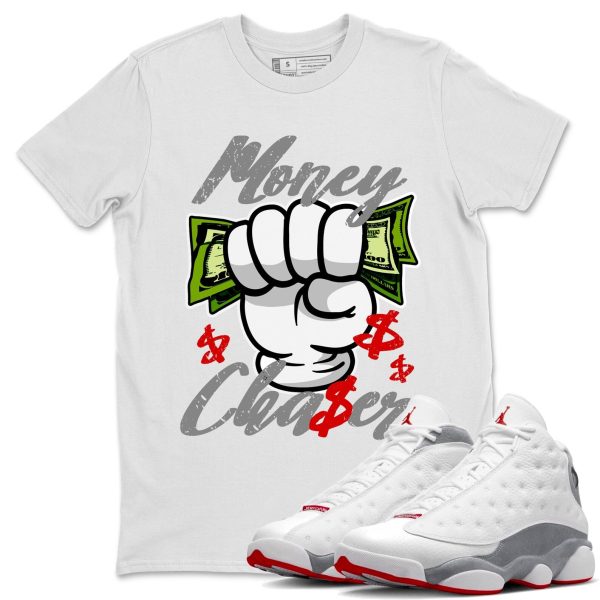 Money Chaser Unisex T-Shirt - Sneaker Shirt To Match 13s Wolf Grey Jezsport.com