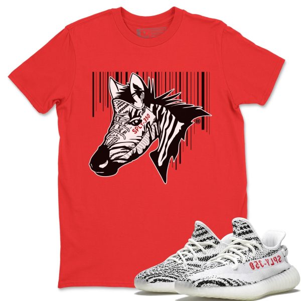 New Zebra Unisex T-Shirt - Sneaker Shirt To Match Yeezys 350 Zebra Jezsport.com