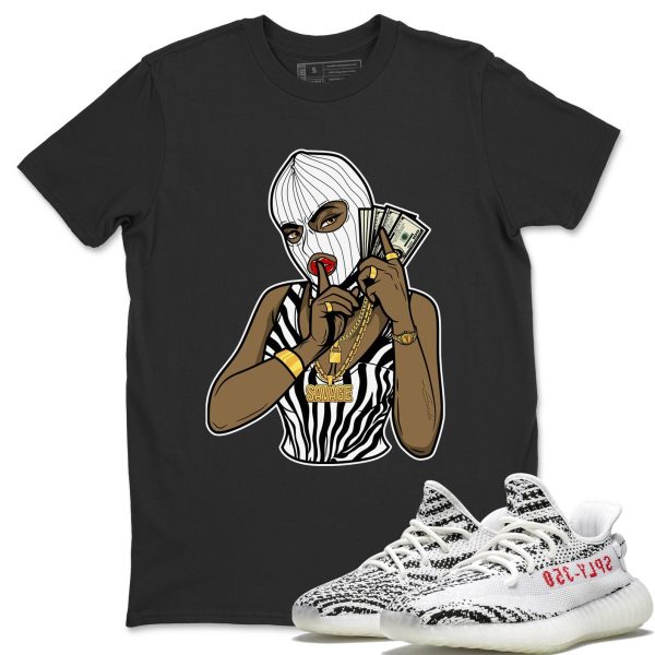 Gangster Women Unisex T-Shirt - Sneaker Shirt To Match Yeezys 350 Zebra Jezsport.com