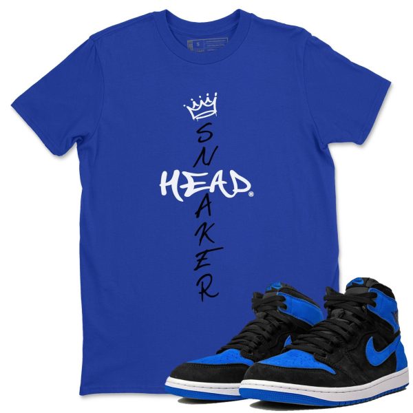 Cross Sneakerhead Unisex T-Shirt - Sneaker Shirt To Match 1s Royal Reimagined Jezsport.com