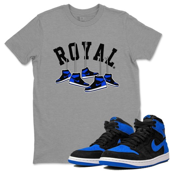 Hanging Sneakers Unisex T-Shirt - Sneaker Shirt To Match 1s Royal Reimagined Jezsport.com