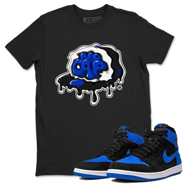 No Cap Unisex T-Shirt - Sneaker Shirt To Match 1s Royal Reimagined Jezsport.com