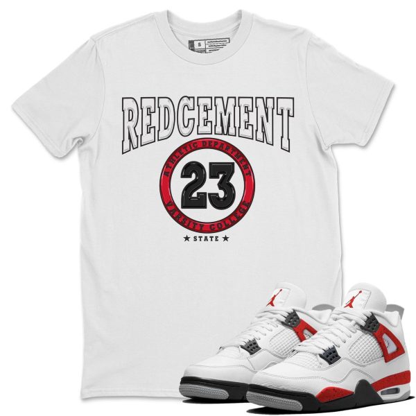 Varsity - Sneaker Shirt To Match 4s Red Cement Jezsport.com