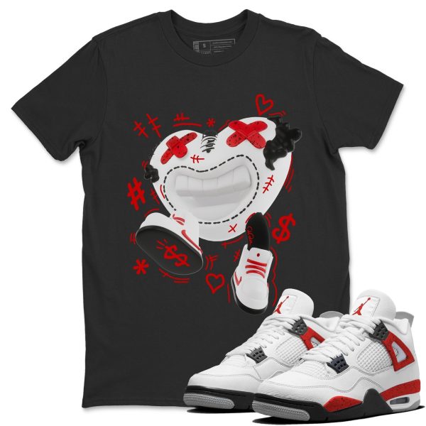 Walk In Love - Sneaker Shirt To Match 4s Red Cement Jezsport.com