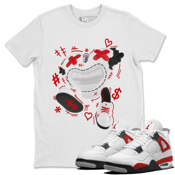 Walk In Love - Sneaker Shirt To Match 4s Red Cement Jezsport.com