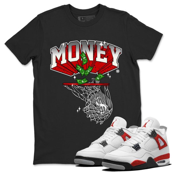 Money Swish - Sneaker Shirt To Match 4s Red Cement Jezsport.com