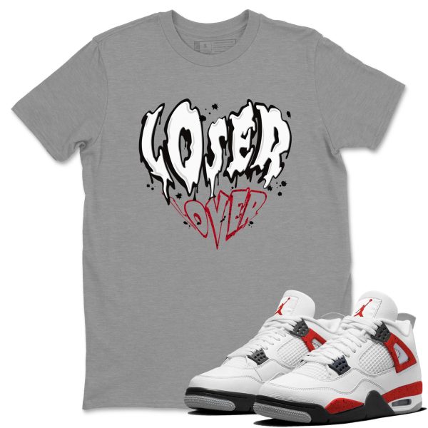 Melting Loser Lover - Sneaker Shirt To Match 4s Red Cement Jezsport.com