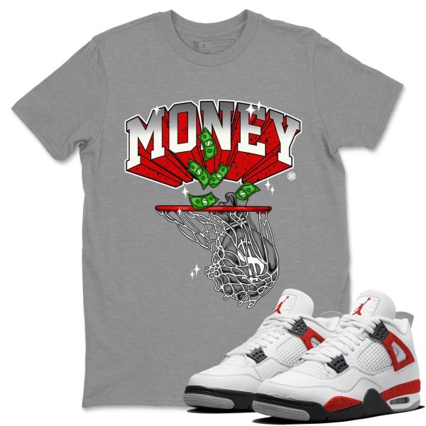 Money Swish - Sneaker Shirt To Match 4s Red Cement Jezsport.com