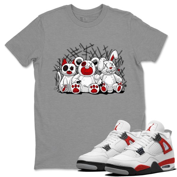 Animal Homies - Sneaker Shirt To Match 4s Red Cement Jezsport.com