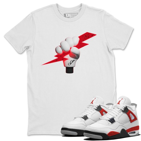 Grab Thunder - Sneaker Shirt To Match 4s Red Cement Jezsport.com