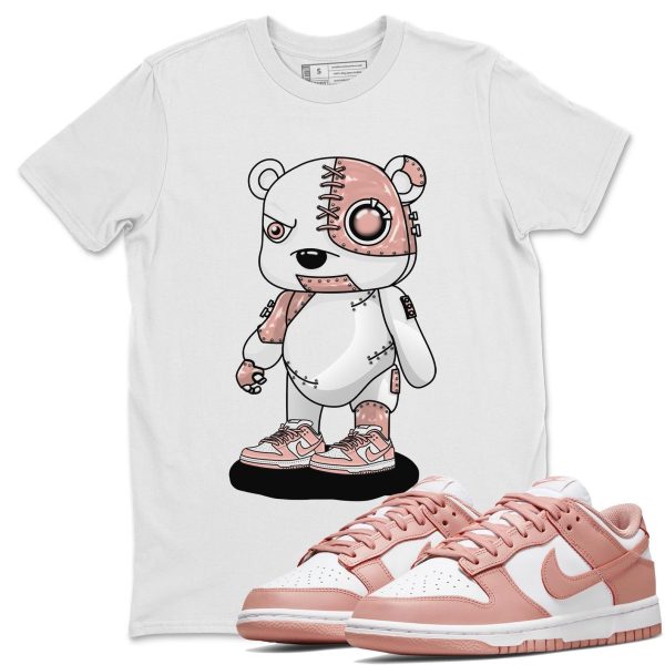 Cyborg Bear - Sneaker Shirt To Match Dunks Rose Whisper Jezsport.com