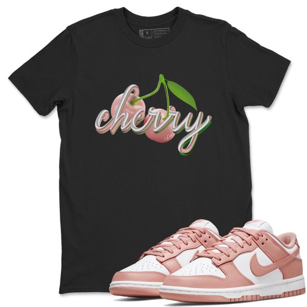 Cherry - Sneaker Shirt To Match Dunks Rose Whisper Jezsport.com