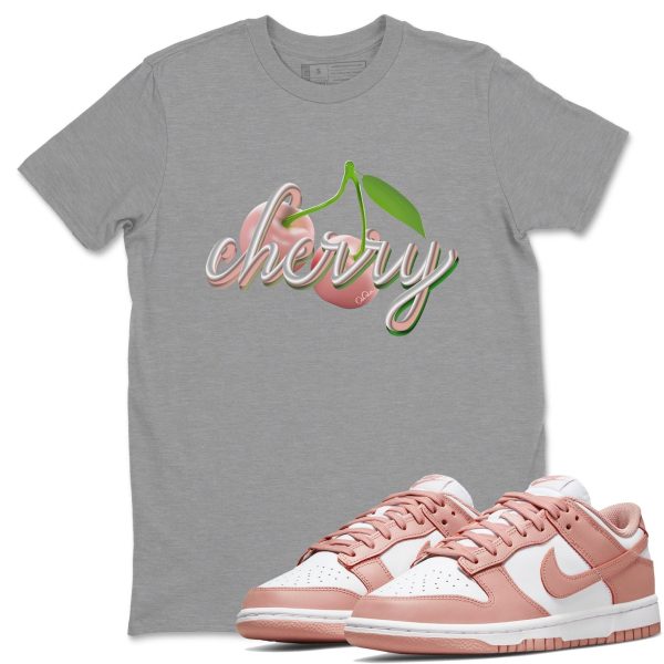 Cherry - Sneaker Shirt To Match Dunks Rose Whisper Jezsport.com