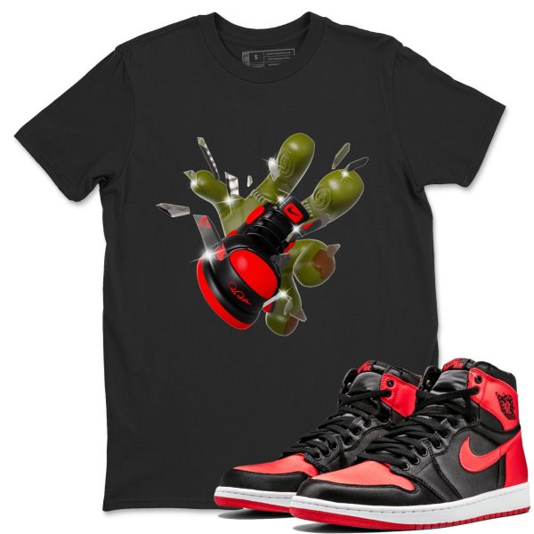 Got Em Zombie Hand - Sneaker Shirt To Match 1s Satin Bred Jezsport.com