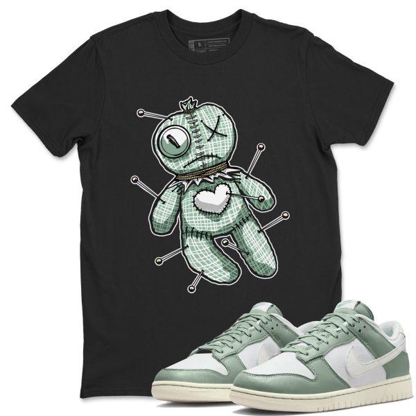 Linen Voodoo Doll - Sneaker Shirt To Match Dunks Mica Green Jezsport.com