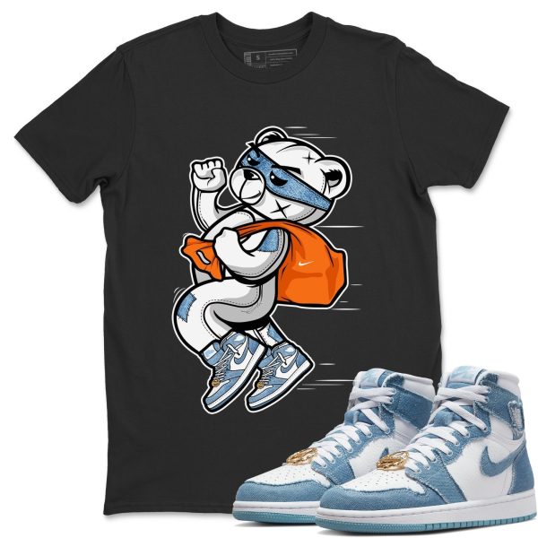 Thief Bear - Sneaker Shirt To Match 1s Denim Jezsport.com