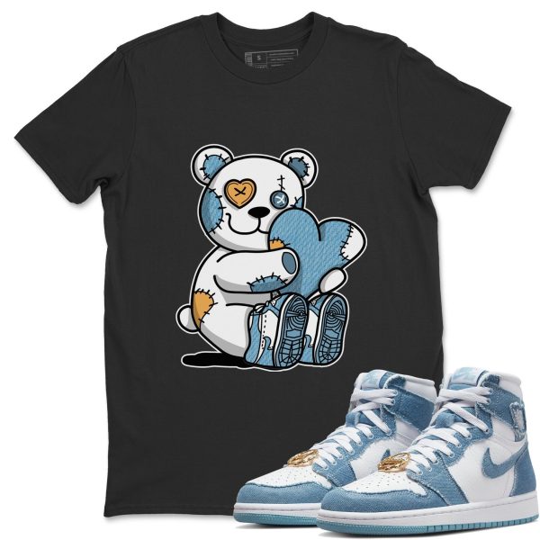 Hugging Bear - Sneaker Shirt To Match 1s Denim Jezsport.com