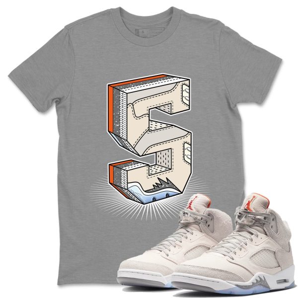 Number Statue Unisex Clothing - Sneaker Shirts To Match The 5s Craft Jezsport.com