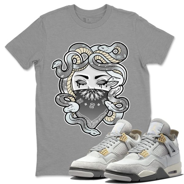 Medusa Unisex Clothing - Sneaker Shirts To Match The 4s Craft Jezsport.com