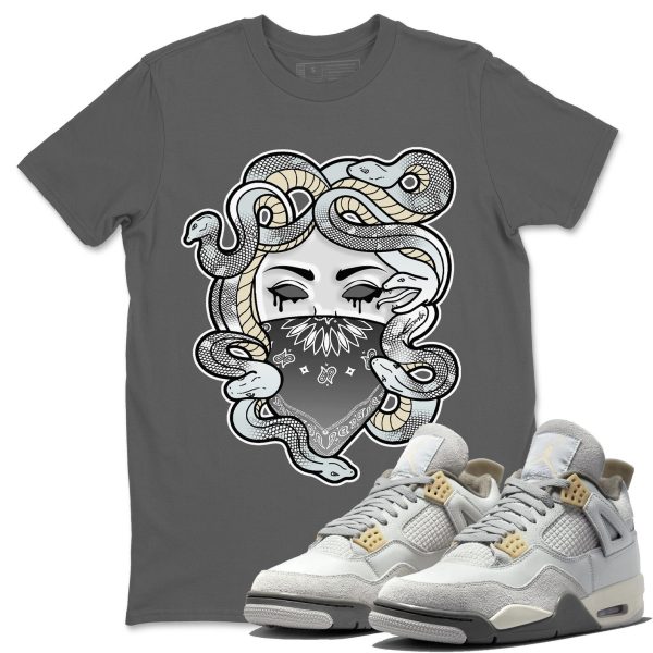 Medusa Unisex Clothing - Sneaker Shirts To Match The 4s Craft Jezsport.com