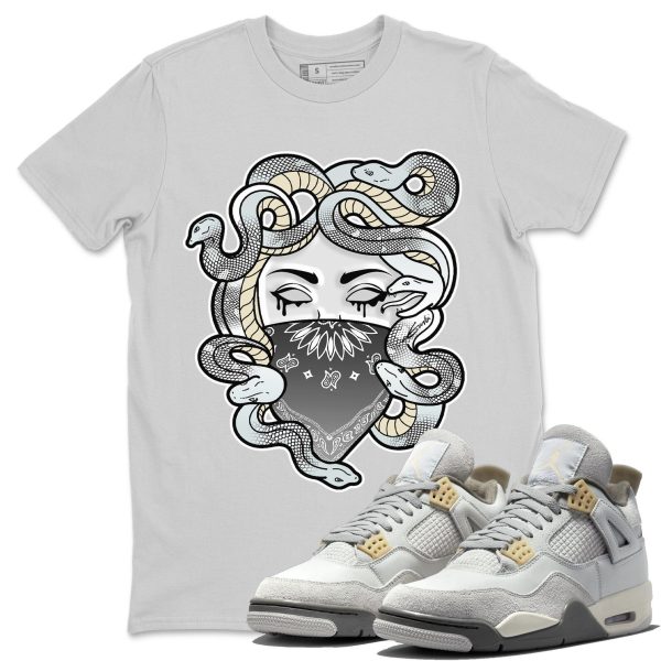 Medusa Unisex Clothing - Sneaker Shirts To Match The 4s Craft Jezsport.com