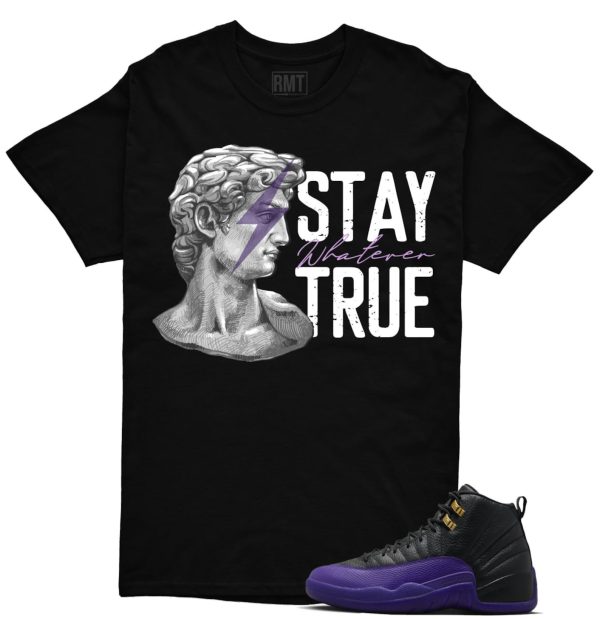 Field Purple 12s Matching shirts, Stay True Shirt Matching Jordan 12 Field Purple Jezsport.com