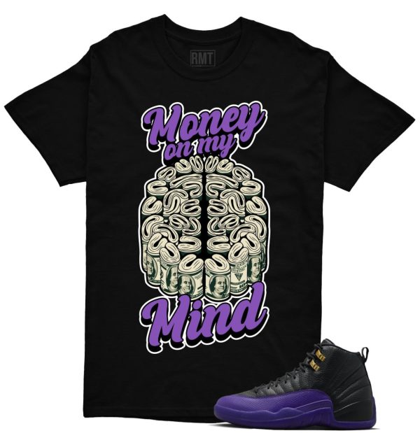 Field Purple 12s Matching shirts, Money Shirt Matching Jordan 12 Field Purple Jezsport.com