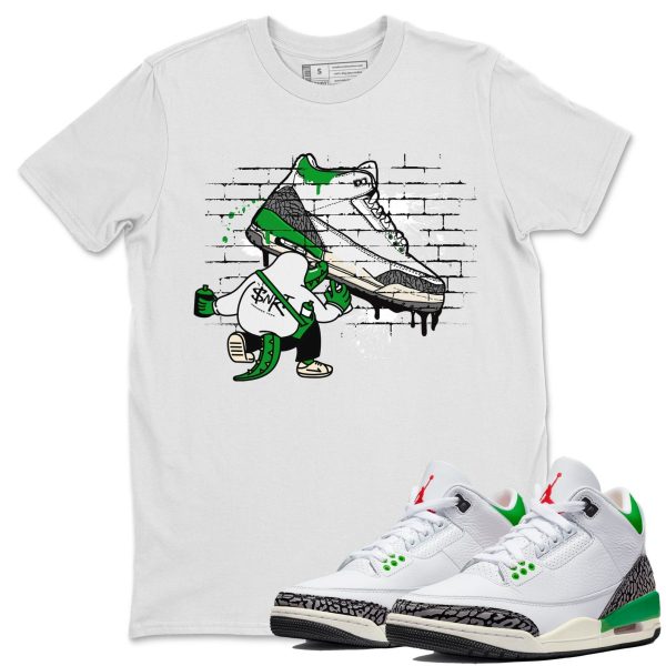 Crocodile Artist Unisex Short Sleeve T-Shirt - Shirt To Match 3s Lucky Green Jezsport.com