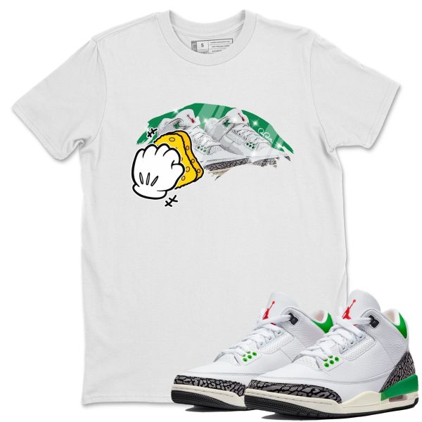 Wiping Unisex Short Sleeve T-Shirt - Shirt To Match 3s Lucky Green Jezsport.com