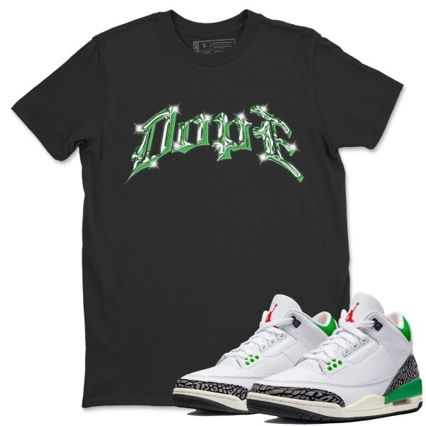 Dope Unisex Short Sleeve T-Shirt - Shirt To Match 3s Lucky Green Jezsport.com