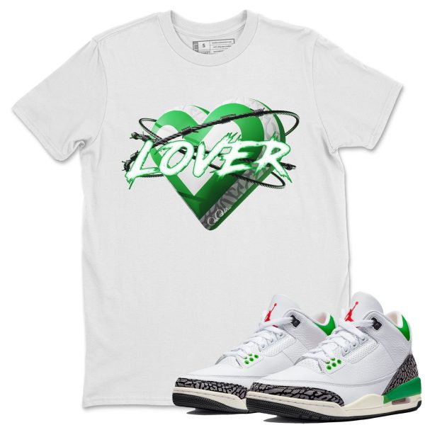 Heart Lover Unisex Short Sleeve T-Shirt - Shirt To Match 3s Lucky Green Jezsport.com