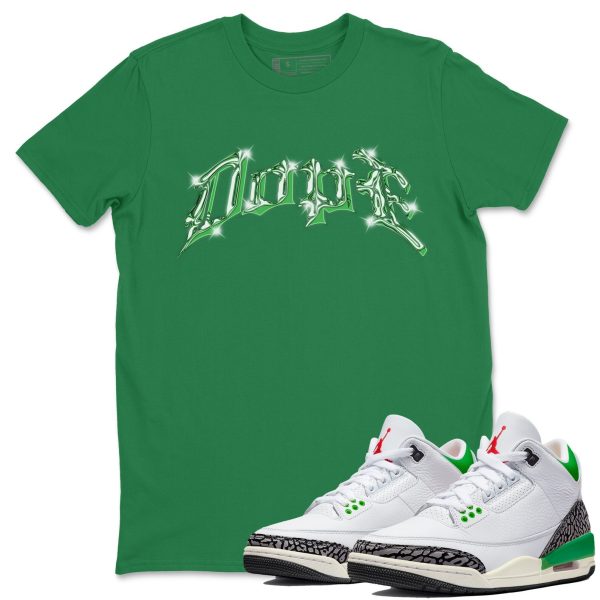 Dope Unisex Short Sleeve T-Shirt - Shirt To Match 3s Lucky Green Jezsport.com