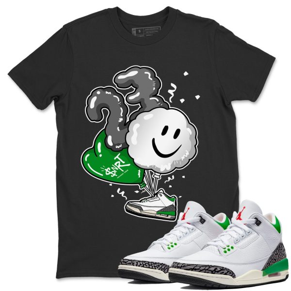 Balloon Unisex Short Sleeve T-Shirt - Shirt To Match 3s Lucky Green Jezsport.com