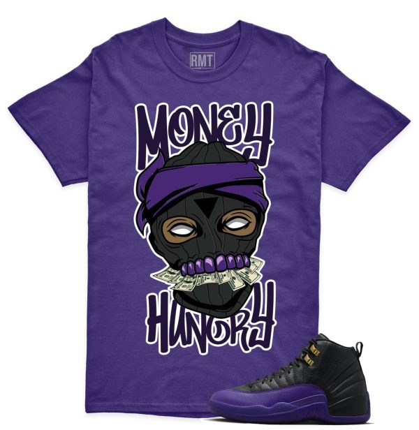 Field Purple 12s Matching shirts, Money Hungry Shirt Matching Jordan 12 Field Purple Jezsport.com