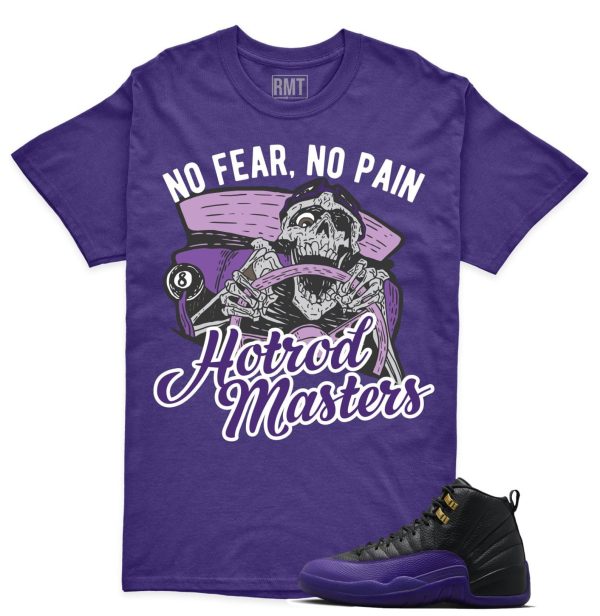 Field Purple 12s Matching shirts, No Pain Shirt Matching Jordan 12 Field Purple Jezsport.com