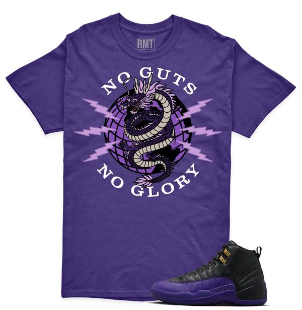 Field Purple 12s Matching shirts, No Guts Shirt Matching Jordan 12 Field Purple Jezsport.com